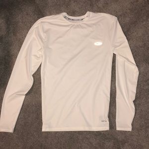 White Champion compression shirt